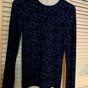 Saint and Sofia long sleeve stretchy top